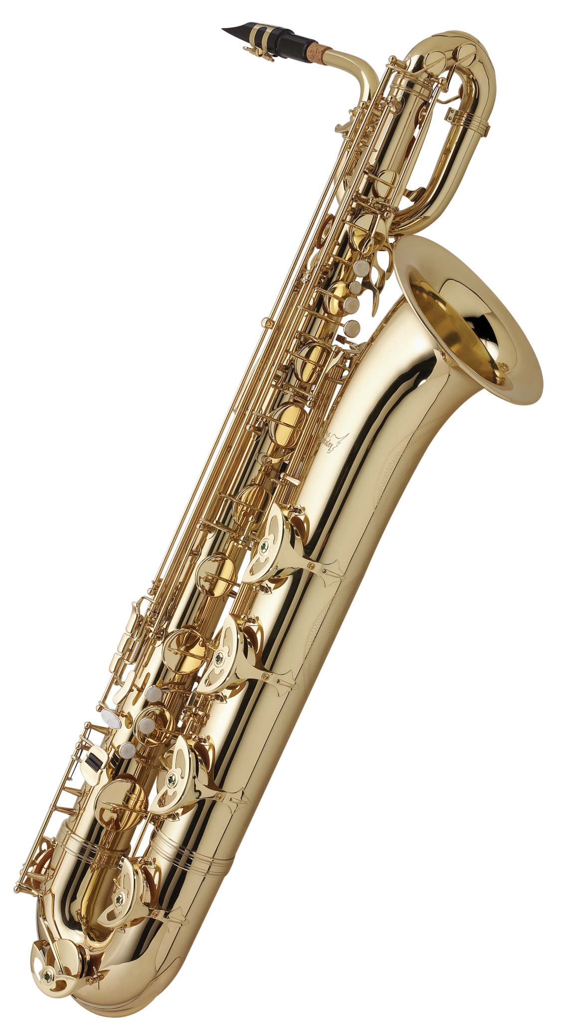 Gold Baritone Saxophone free image download