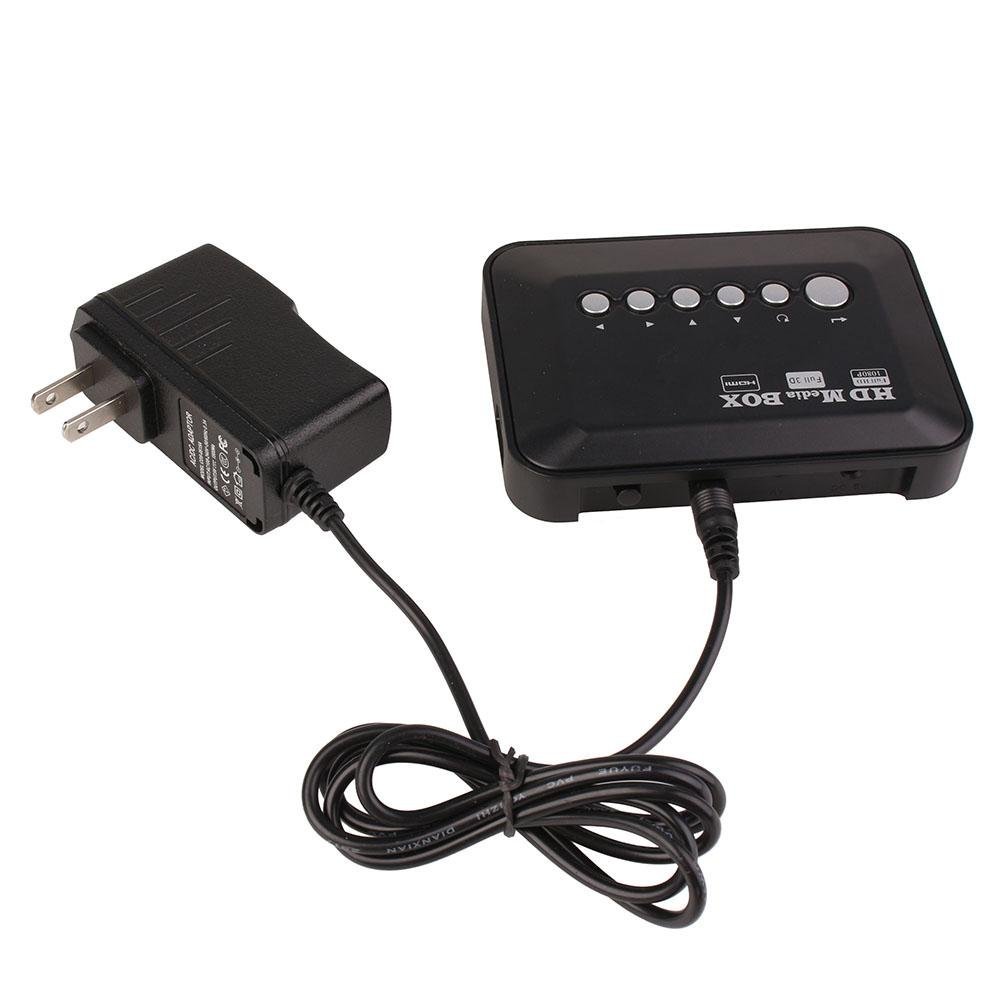 Arty High quality TV BOX 1080P HD USB HDMI SD/MMC Multi TV Media Player RMVB MKV with Remote