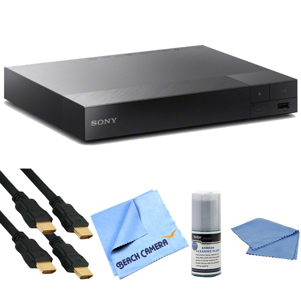 BDPS6500 4K Upscale 3D BluRay Player Bundle includes bluray player