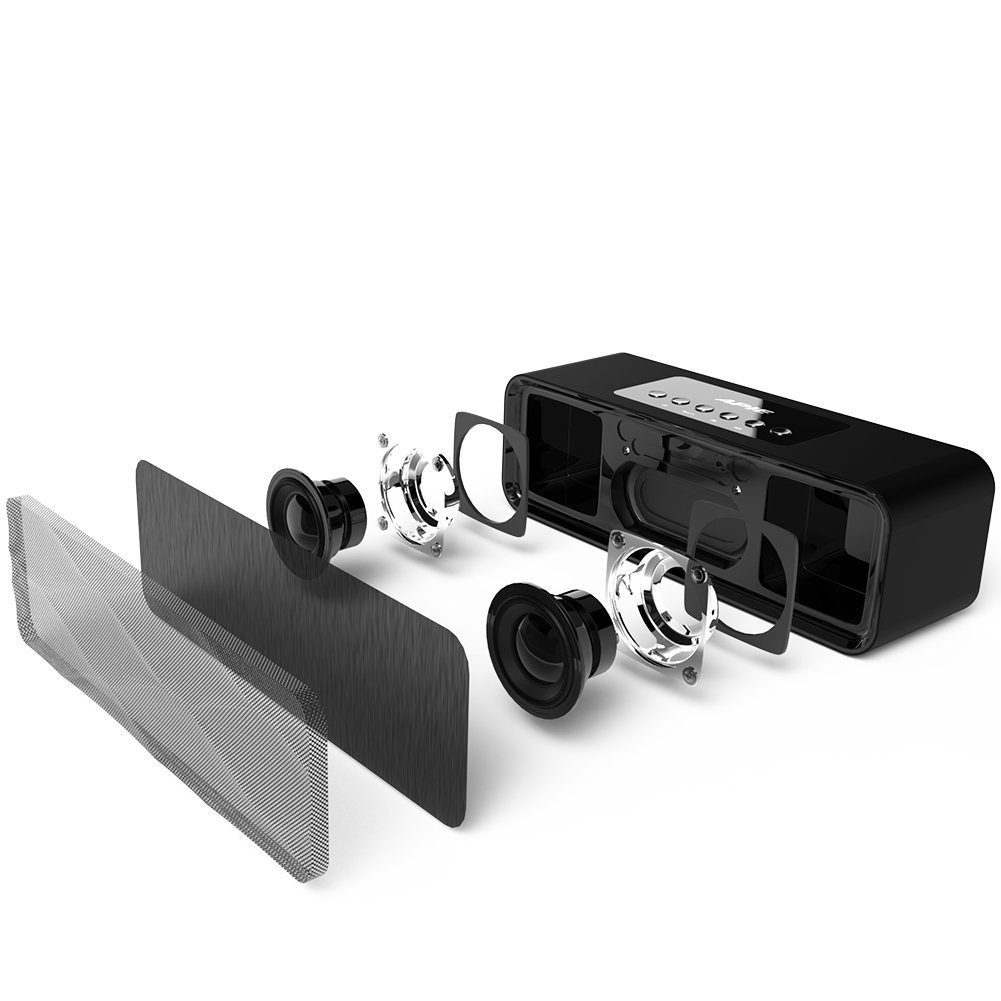 Apie portable Wireless Bluetooth Speakers 10W Output Power with Enhanced Bass HIFI Surround