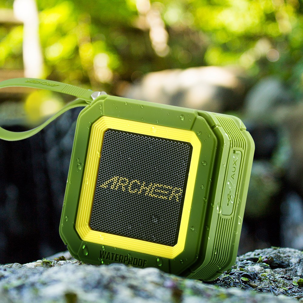 Archeer A106 Outdoor Portable Bluetooth Speakers with Microphone