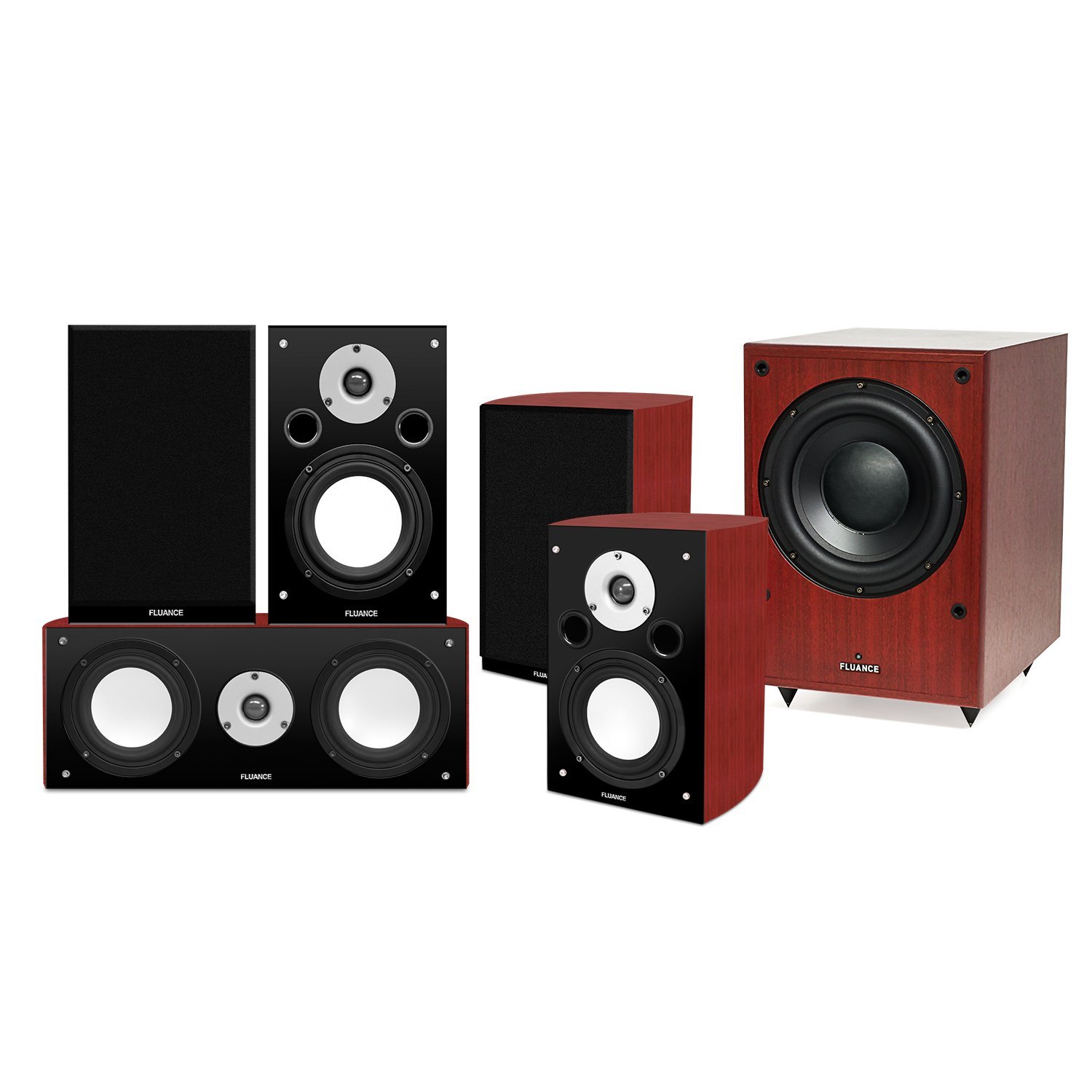 Fluance Reference Series 5.1 High Performance Compact Home Theater
