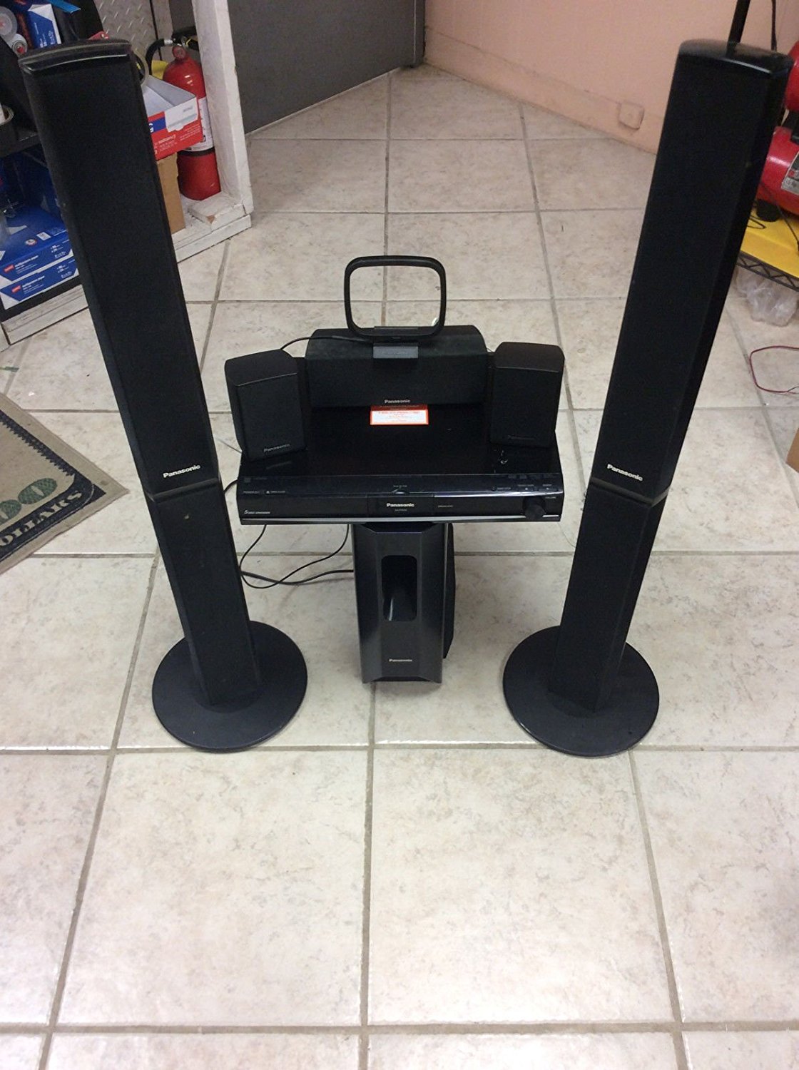 Panasonic SCPT673 DVD Home Theater Sound System free image download