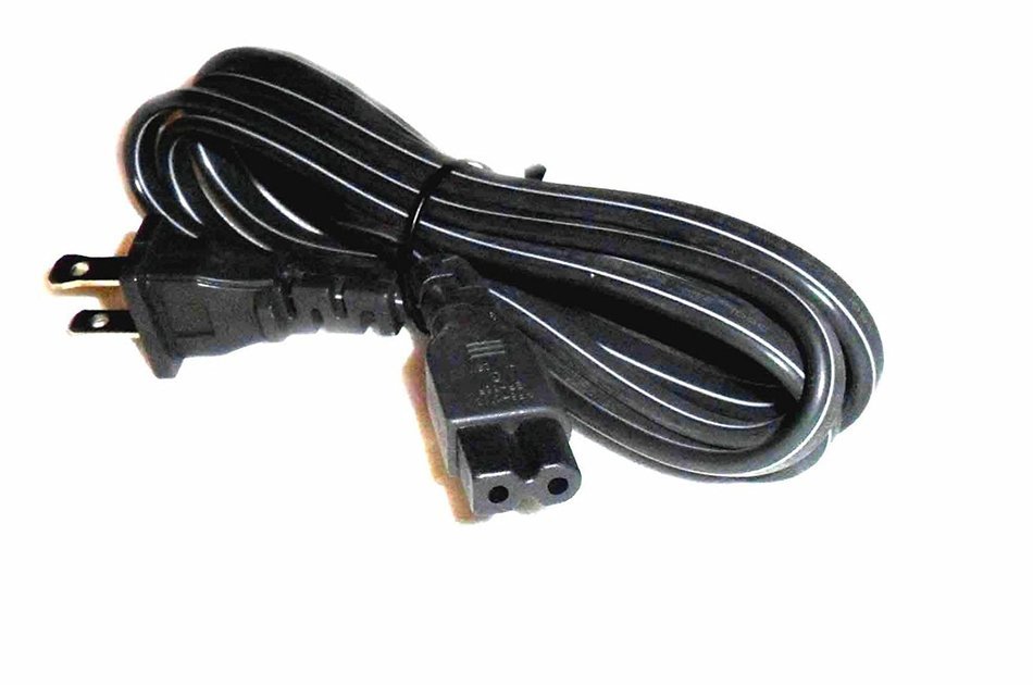 EopZol™ AC Power Cord Flat Fig 8 for Sony BluRay Player BDPS500 BDP