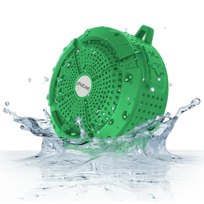 Photive Rain WaterProof Portable Bluetooth Shower speaker. Rugged