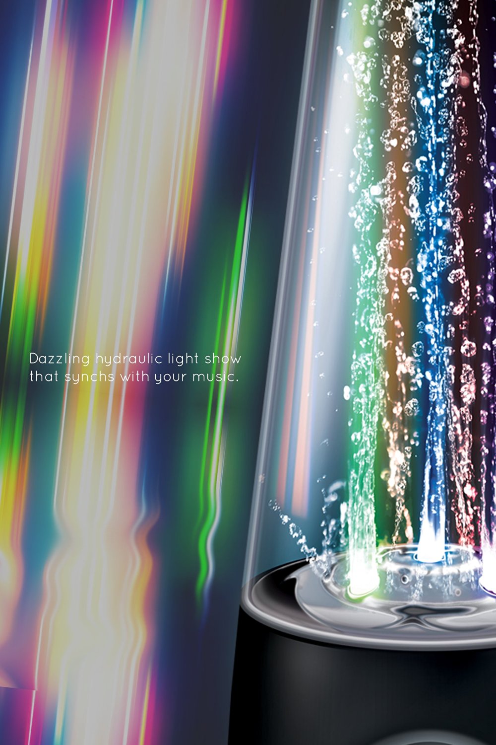 ART+SOUND AR5000 Giant Water Sound System 2.1 Stereo Speakers With