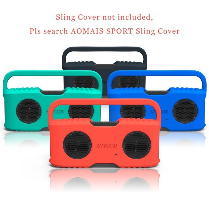 AOMAIS Wireless Bluetooth Speakers,IPX7 Waterproof Portable Outdoor