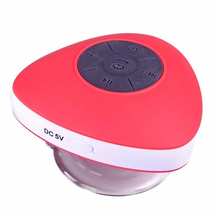 HDE Rechargeable Waterproof Bluetooth Speaker Wireless Streaming Music