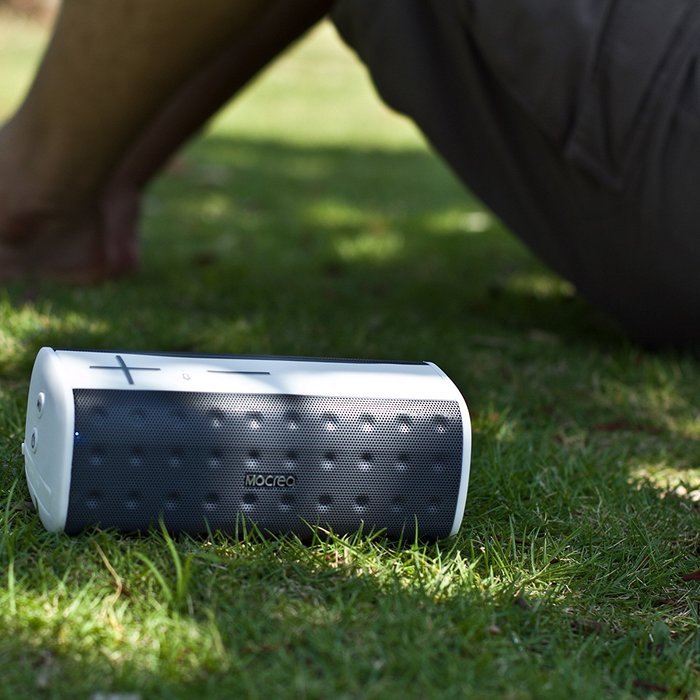 MOCREO Bluetooth Speaker Portable, IPx5 Waterresistant Wireless Portable Bluetooth Speaker