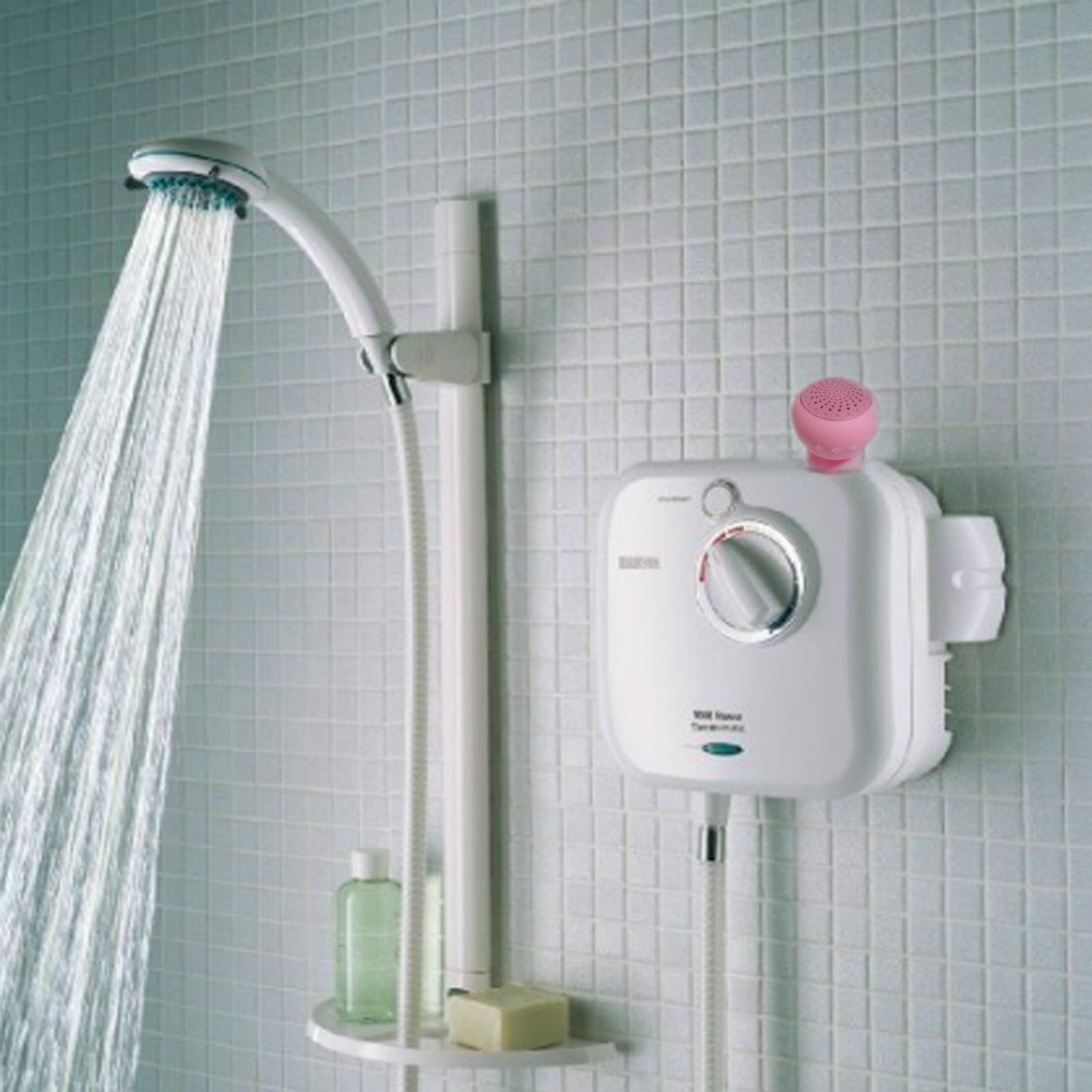 Wireless Bluetooth Shower Speaker／Mini Phone holder mount ，HandsFree