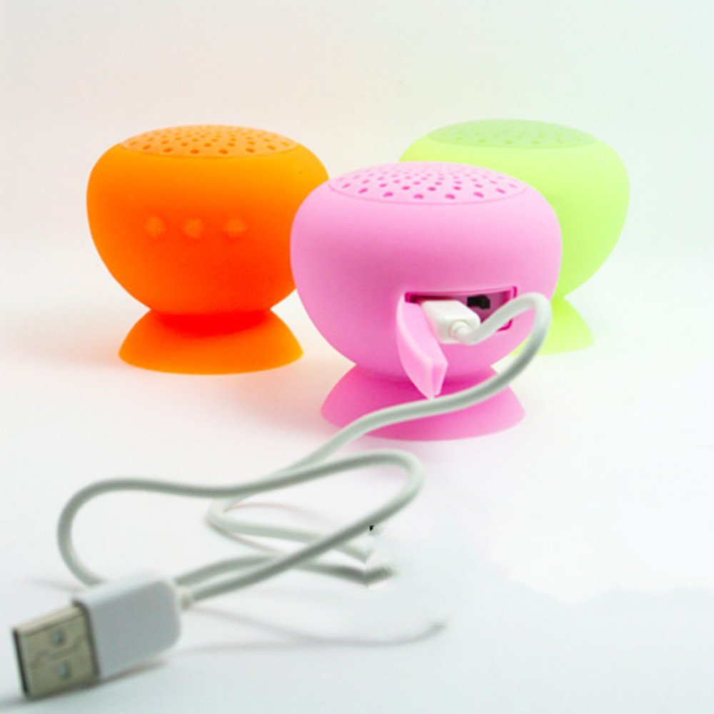 Wireless Bluetooth Shower Speaker／Mini Phone holder mount ，HandsFree