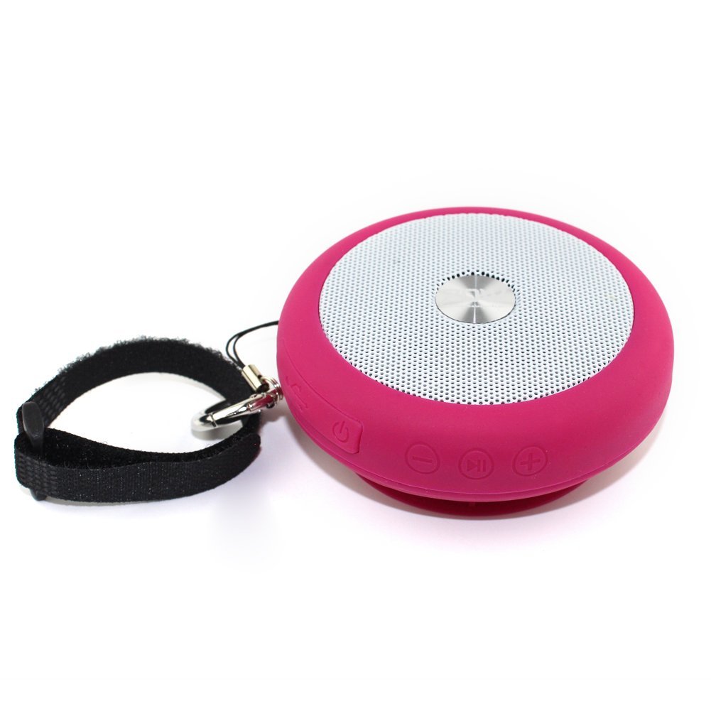 Shower Speaker, Portable Wireless FM Radio Speakers with Suction Cup