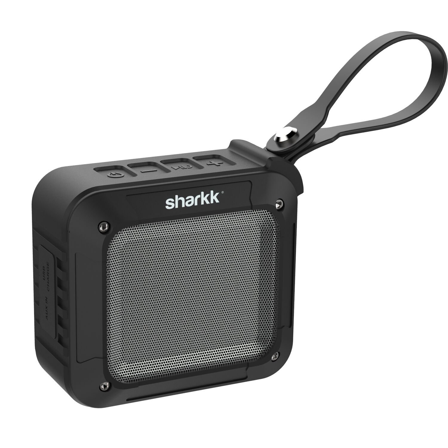 SHARKK Cube Waterproof Bluetooth Speaker 3W IPX5 Shower Speaker