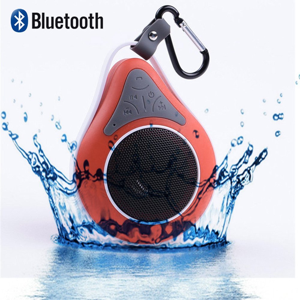 Bluetooth Waterproof Shower Speaker Phone with Mic. Best Portable