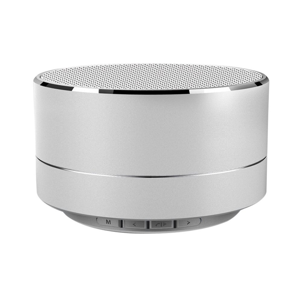 Hrph A10 Wireless Bluetooth Speakers LED Metal Steel Mini Portable