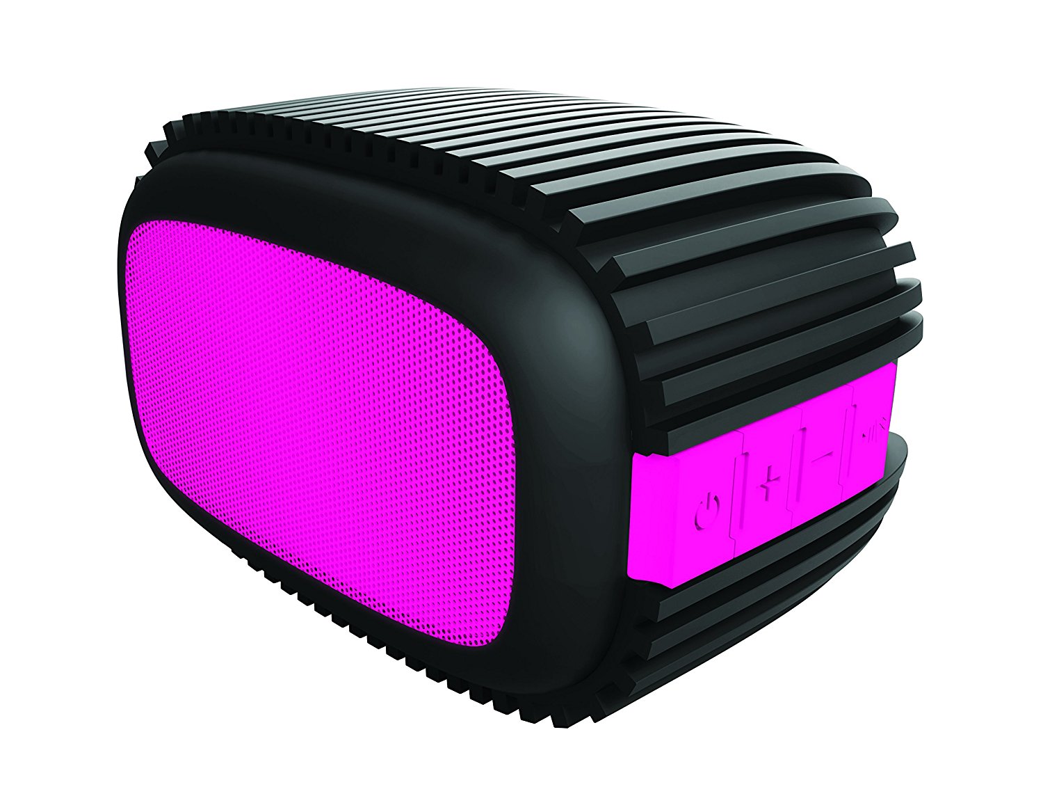 Sharper Image SBT617BK Rugged Outdoor Bluetooth Speaker 4.0, Splash