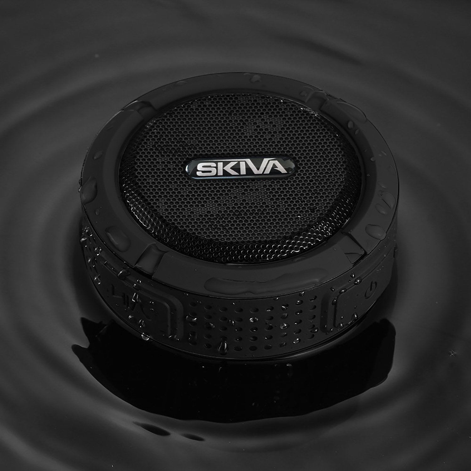 Portable Outdoor and Shower Speaker Skiva AudioFlow Splashproof Water