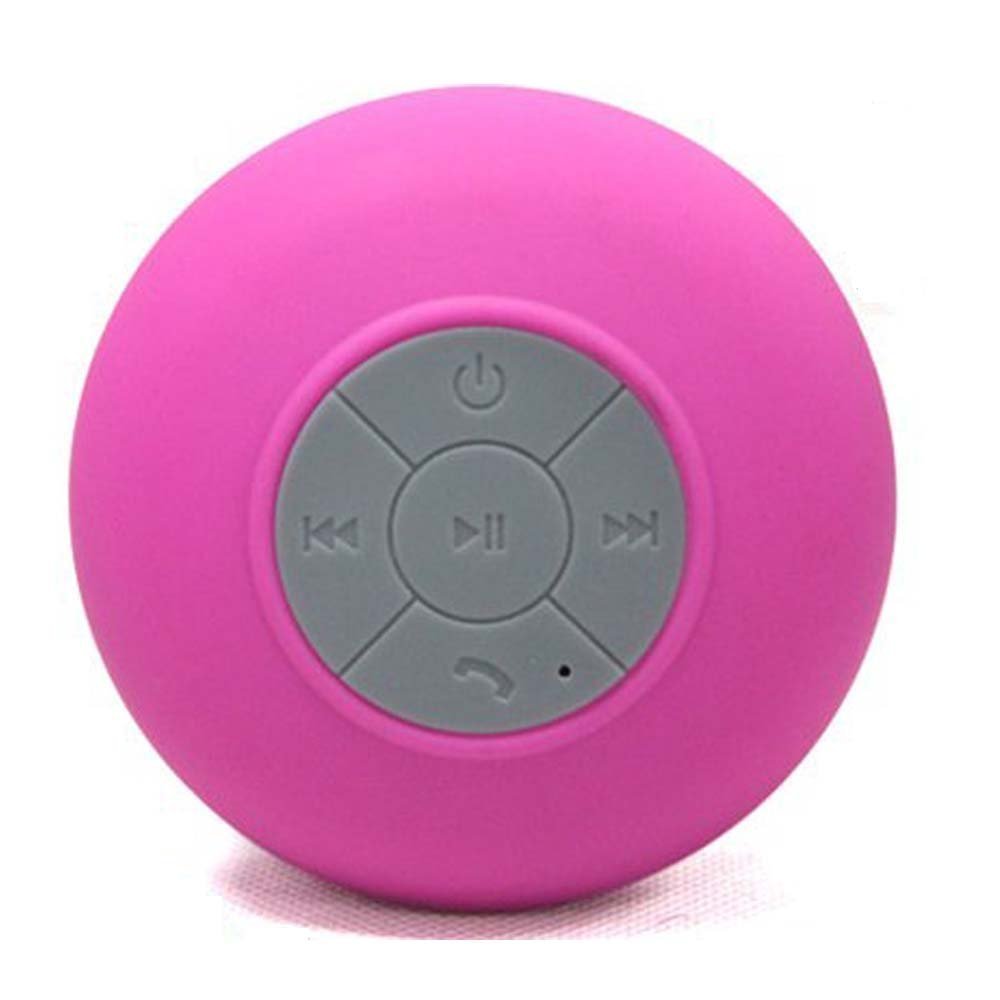 Sudroid Waterproof Wireless Bluetooth Shower Speaker with Builtin Mic