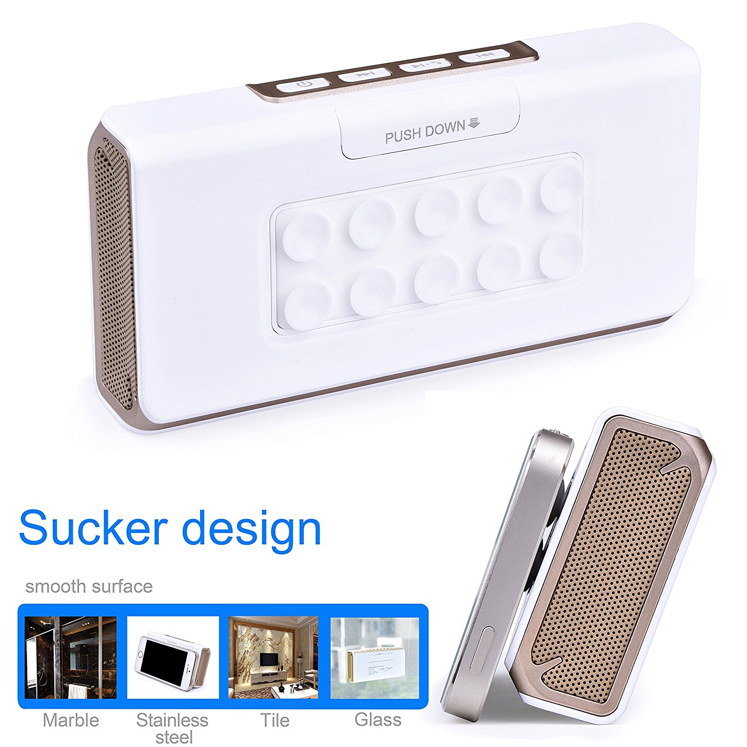 Bluetooth Speaker Power Bank, Idaye Multifunctional Wireless Bluetooth
