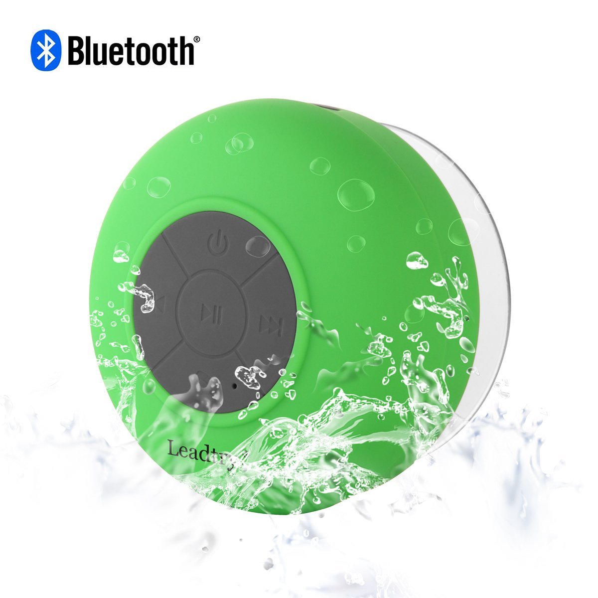 LeadTry Wireless Waterproof Bluetooth Shower 3.0 Speaker (Blue) N6 free