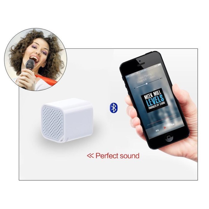 Mini Portable Super Bass Stereo Wireless Bluetooth Speaker for iPhone Samsung PC Bluetooth
