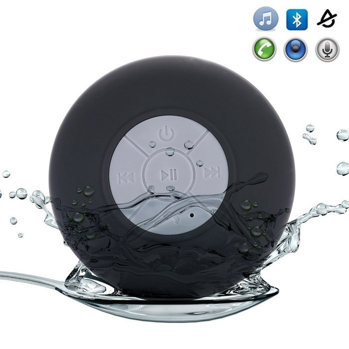 Wireless Bluetooth Speaker, FLOVEME Waterproof Resistant Shower Car