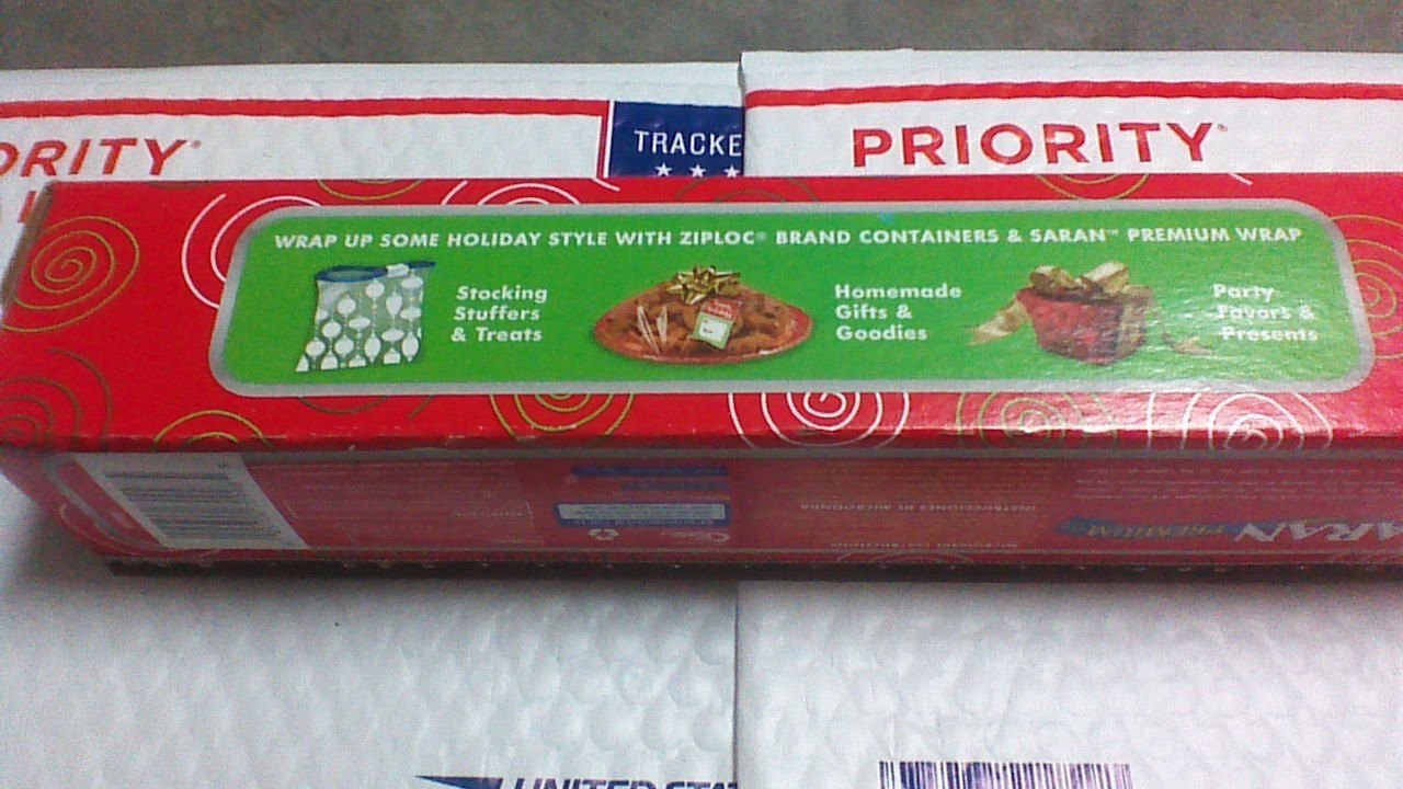 Saran Premium Plastic Wrap,Heavy Duty,200 sq ft each Limited Holiday