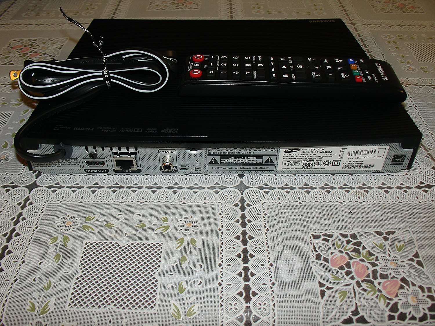 BDJ5100 Curved Bluray Disc / DVD Player (2015 Model) N2 free image download