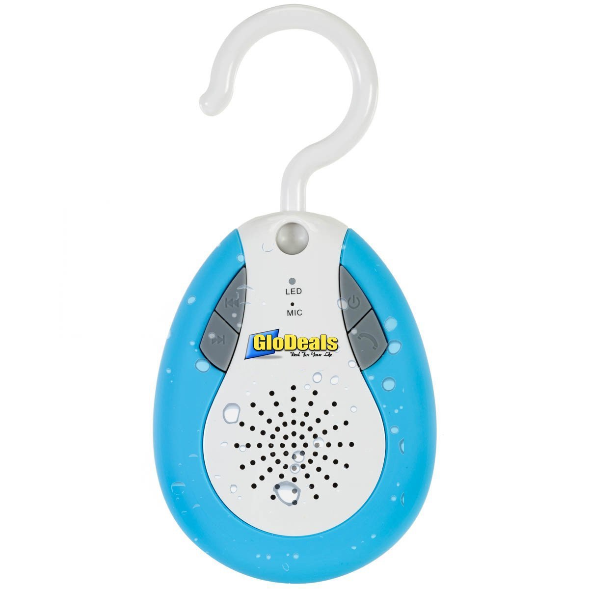 Glodeals(TM) Hybrid Waterprof Wireless HiFi Bluetooth Shower Speaker