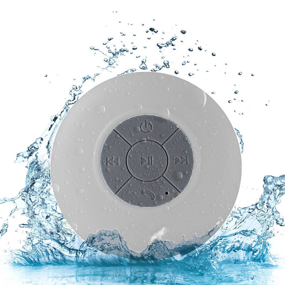 Protech Bluetooth Waterproof IPx4 Shower Wireless Speaker 3.0, Mini