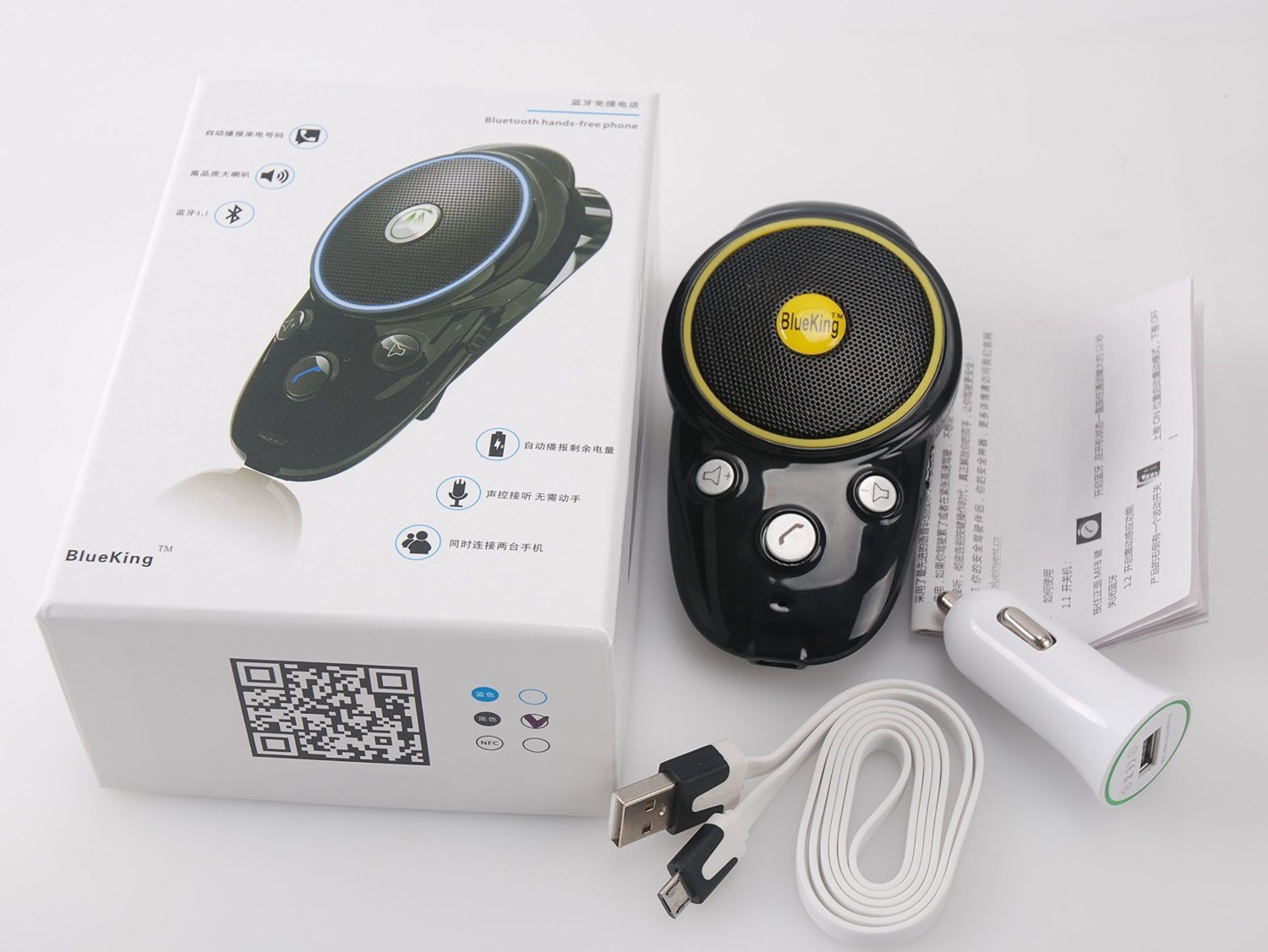 SaferCCTV(TM) Car Bluetooth Speakers, Portable Wireless Bluetooth 4.0