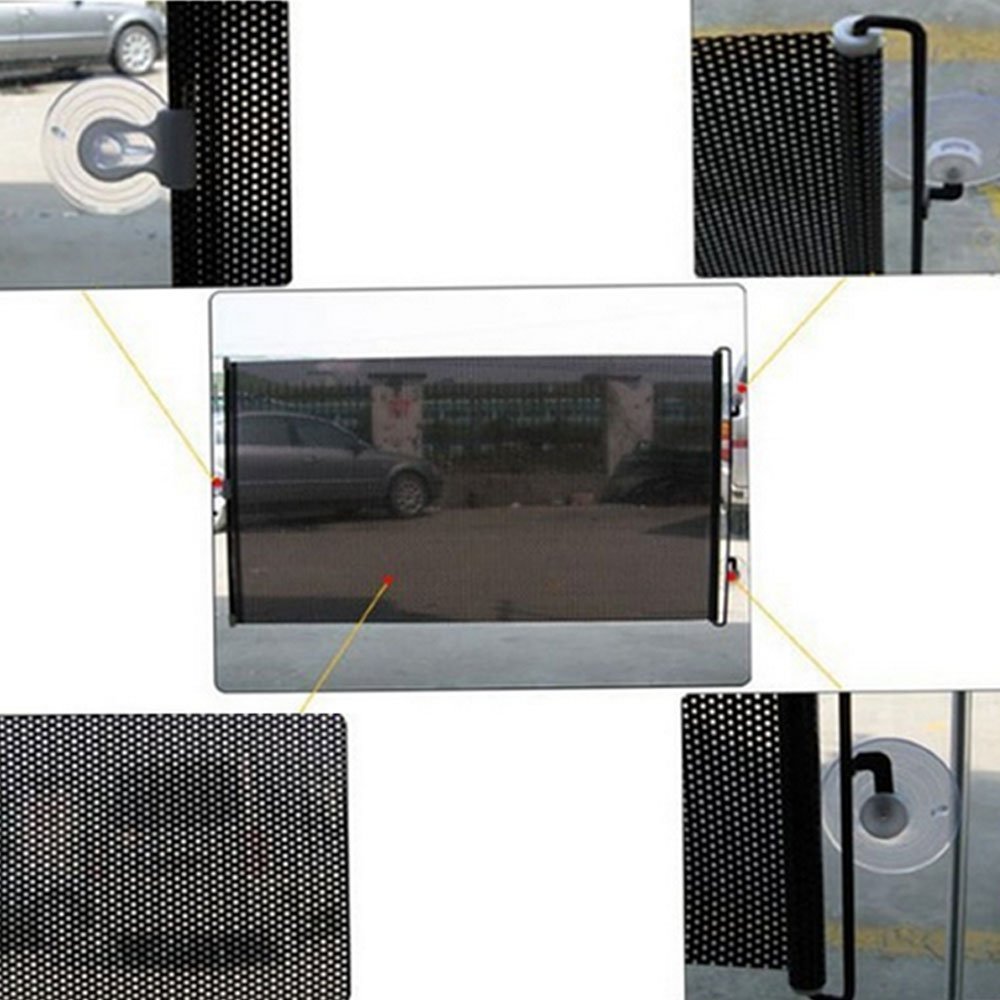 40 x 60cm Universal Retractable Roller Car Side Window Sunshade