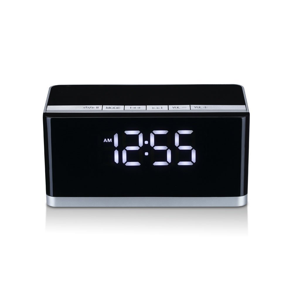 Alarm Clock Bluetooth Speaker FM Radio AKOUSTIQ Portable Wireless