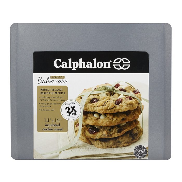 Calphalon Nonstick Bakeware, Insulated Cookie Sheet, 14inch by 16inch
