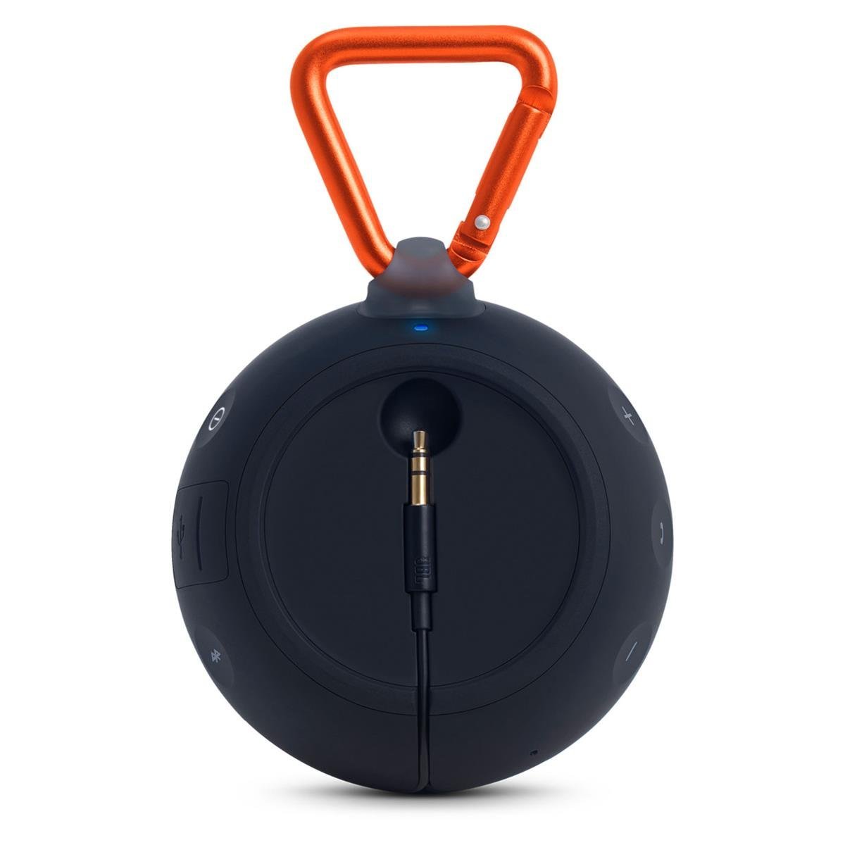 JBL Clip 2 Waterproof Portable Bluetooth Speaker Pair (Black/Teal) N3