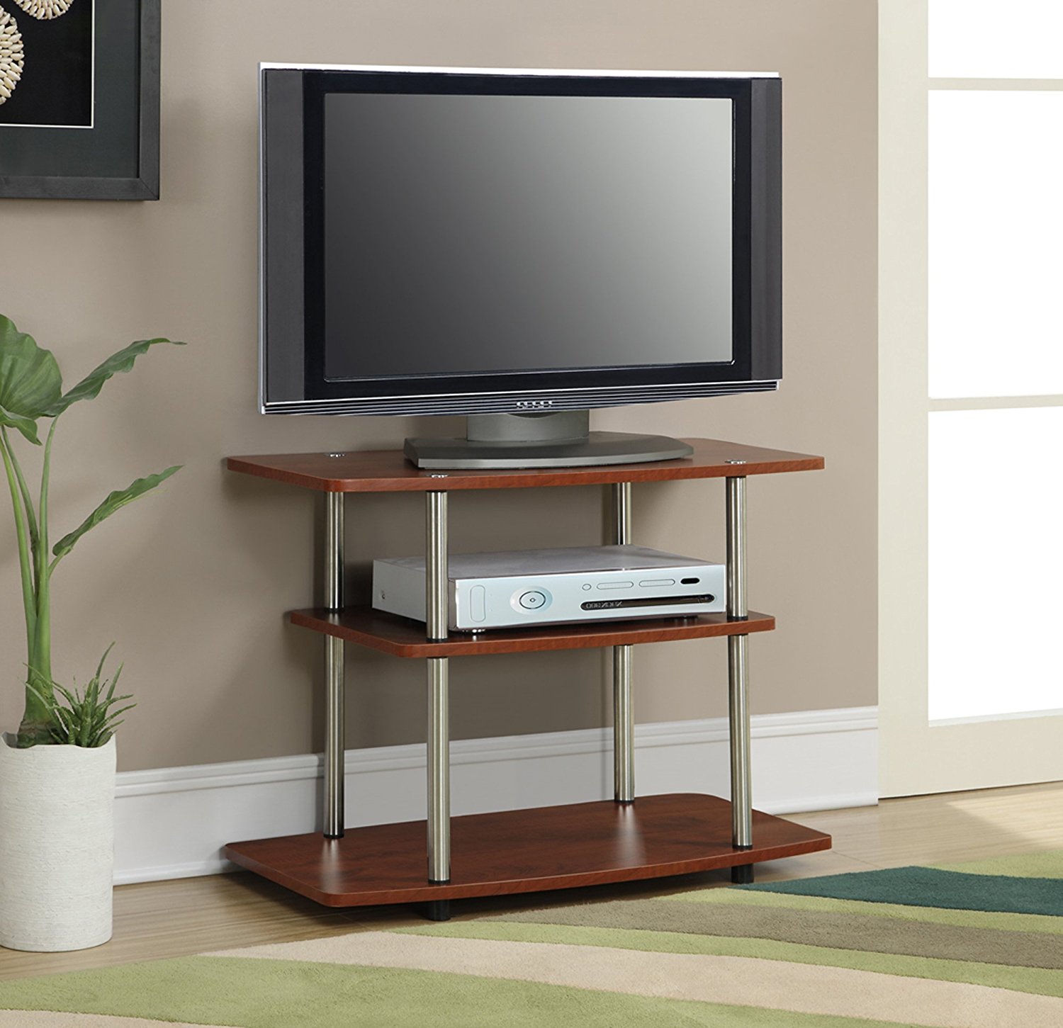 Convenience Concepts Designs2Go 3Tier TV Stand for Flat Panel