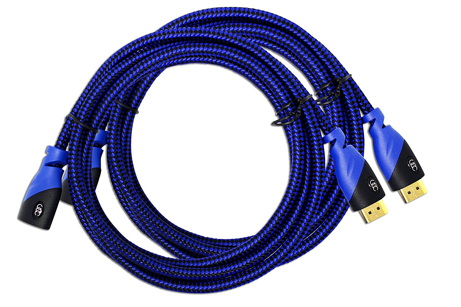 HDMI Extension Cable 10 FT 2Pack Ultra Clarity 4K HDMI Extender 2.