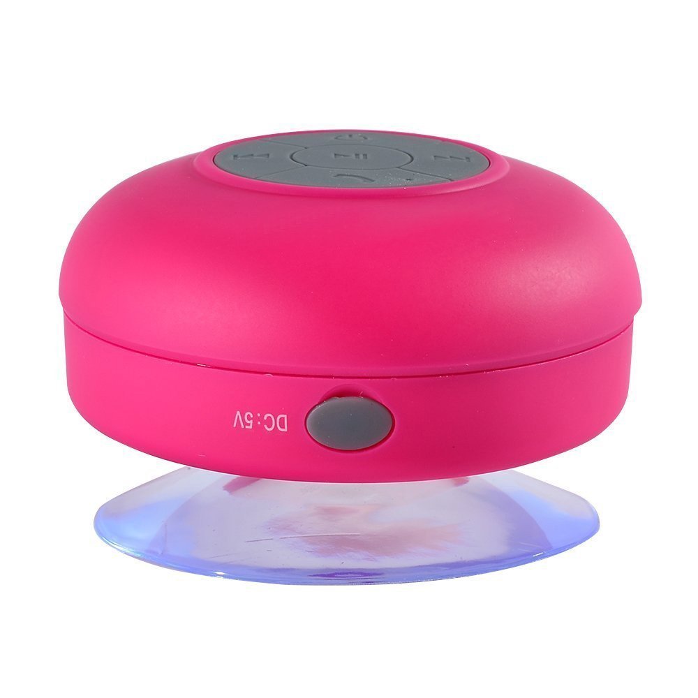 Ueasy Portable Waterproof Wireless Bluetooth Shower Speaker with mic