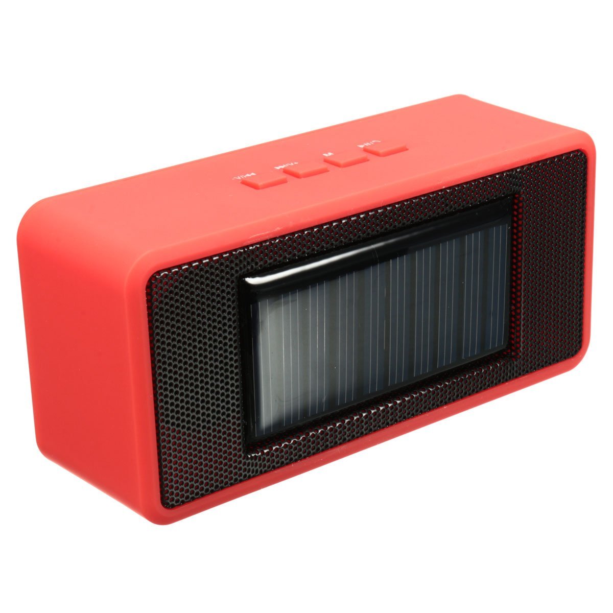 LOPEZ Solar Powered Speaker, Solar Panels Charge Portable Wireless