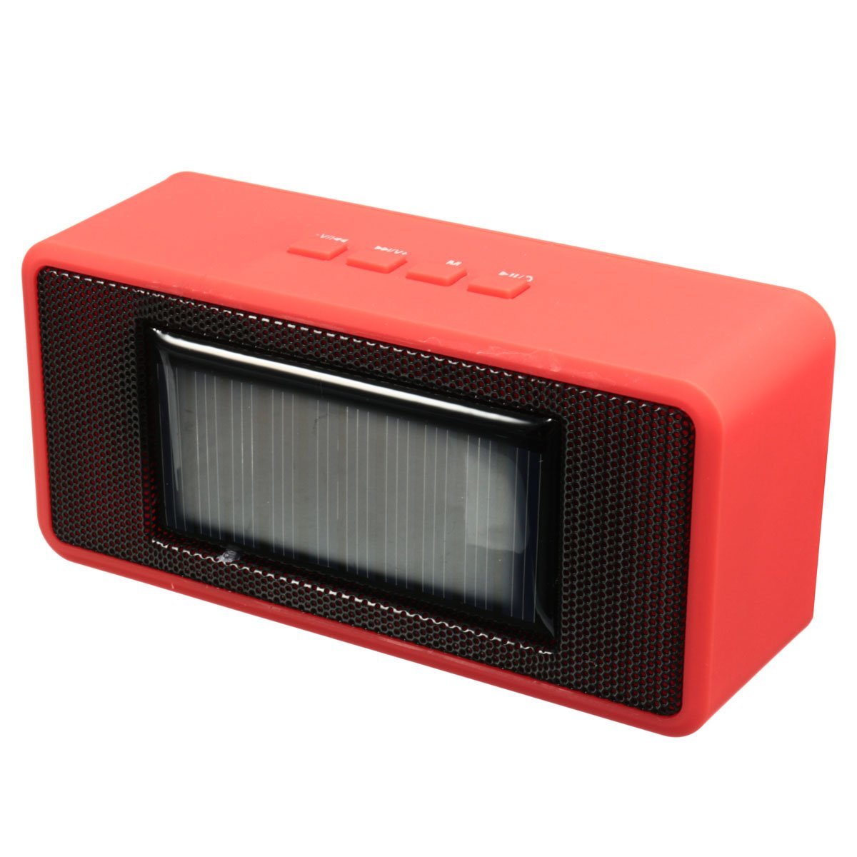 LOPEZ Solar Powered Speaker, Solar Panels Charge Portable Wireless