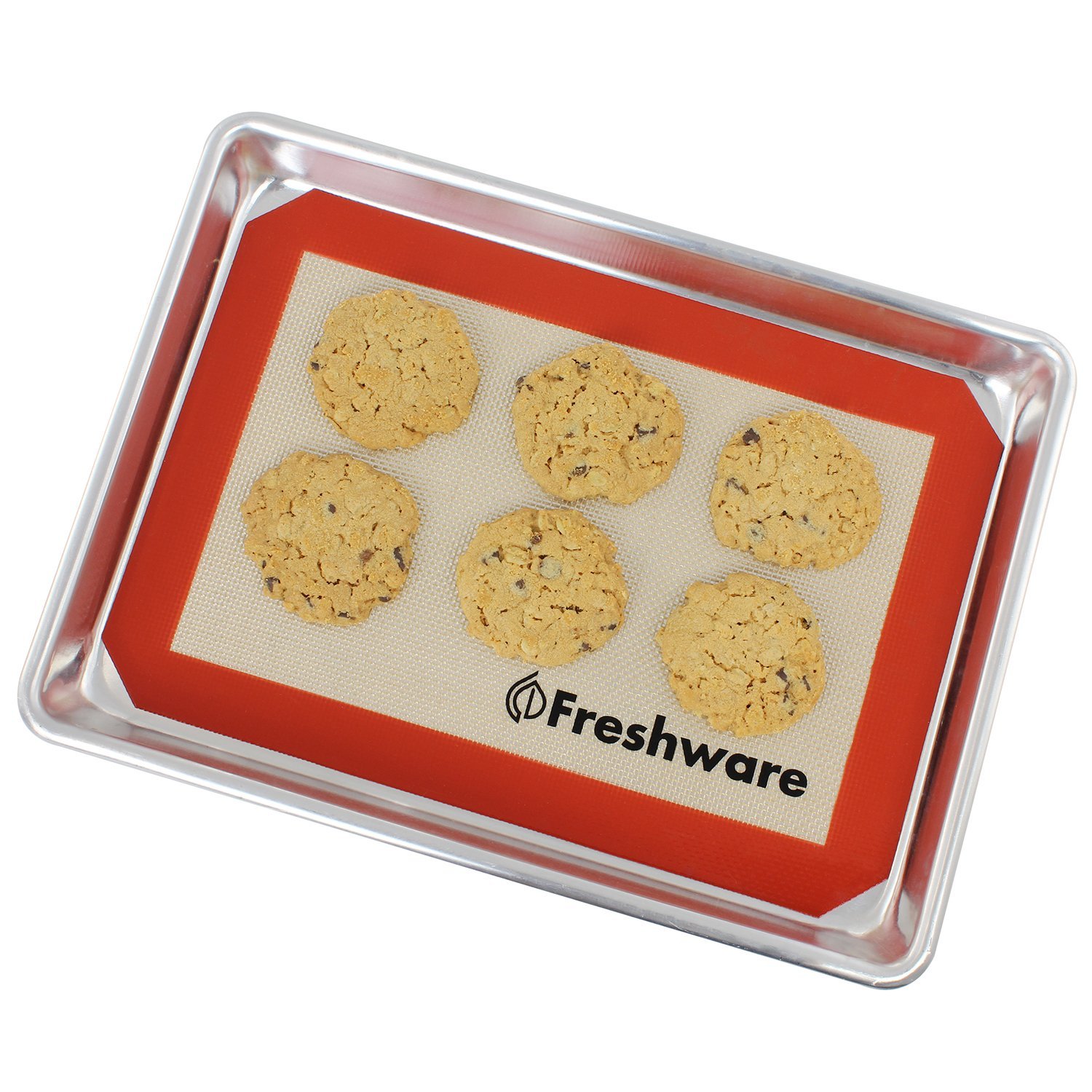 Freshware Silicone NonStick Baking Mat, Big (2/3) Size, 19.5 x 13.6
