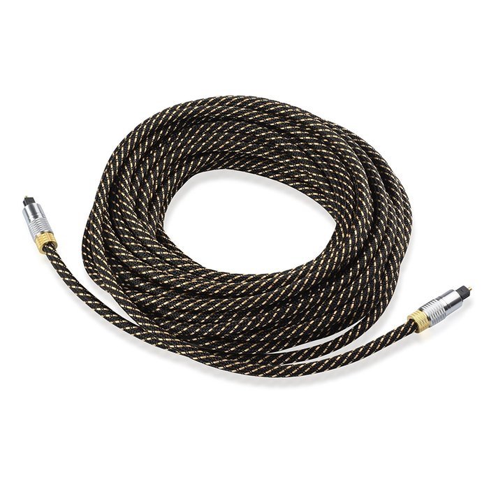 Cable Matters Gold Plated Toslink Digital Optical Audio Cable with