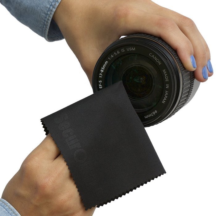 Microfiber Cleaning Cloth (6 Pack) for Lens, Eyeglasses, Glasses, Screen, iPad, iPhone, Tablet