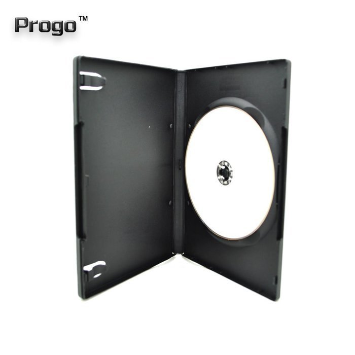 Progo 50 Pack Standard Black Single DVD Cases 14MM N2 free image download
