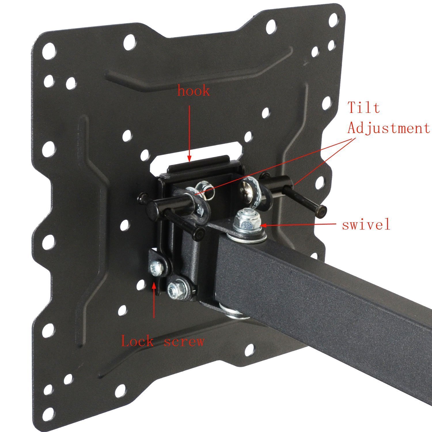 VideoSecu ML531BE TV Wall Mount for most 22"55" LED LCD Plasma Flat