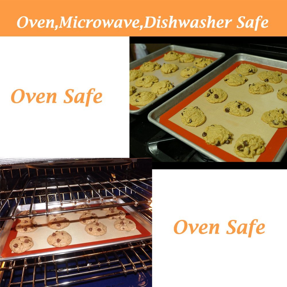 Silicone Baking Mat,2win2buy Reusable NonStick NonToxic Heat