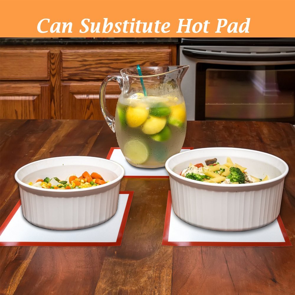 Silicone Baking Mat,2win2buy Reusable NonStick NonToxic Heat