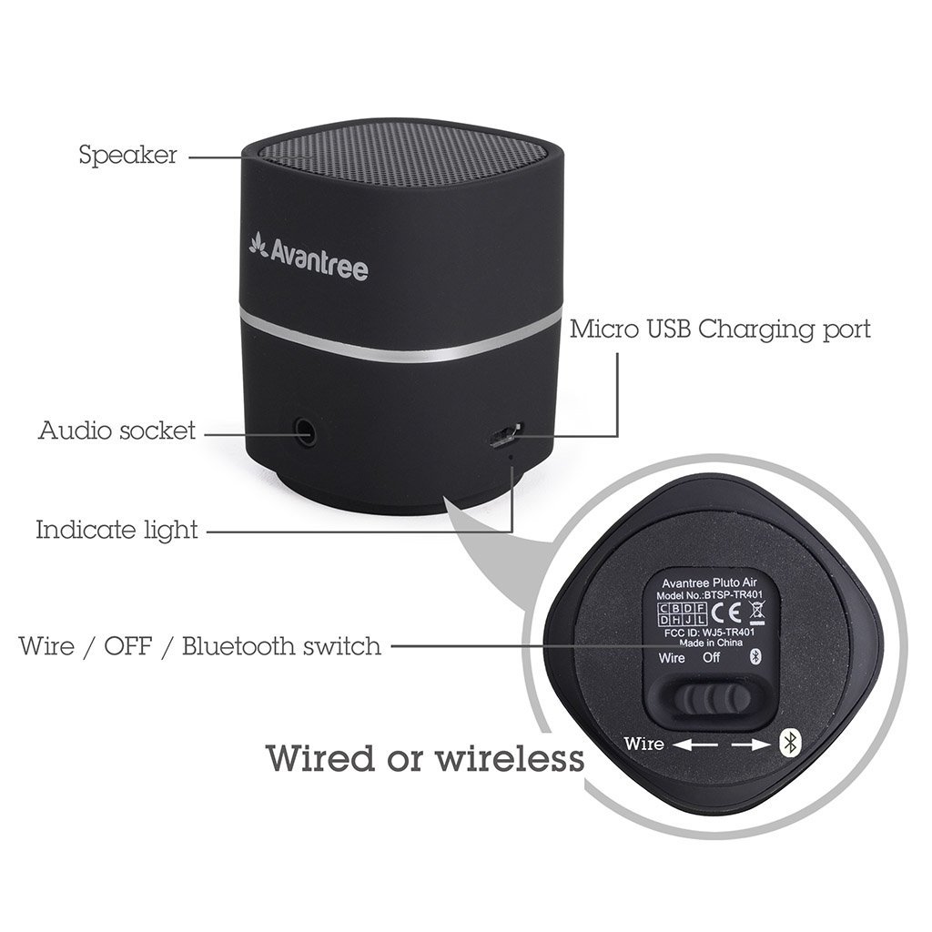 Avantree ULTRA PORTABLE Mini Wireless Bluetooth Speaker Powerful