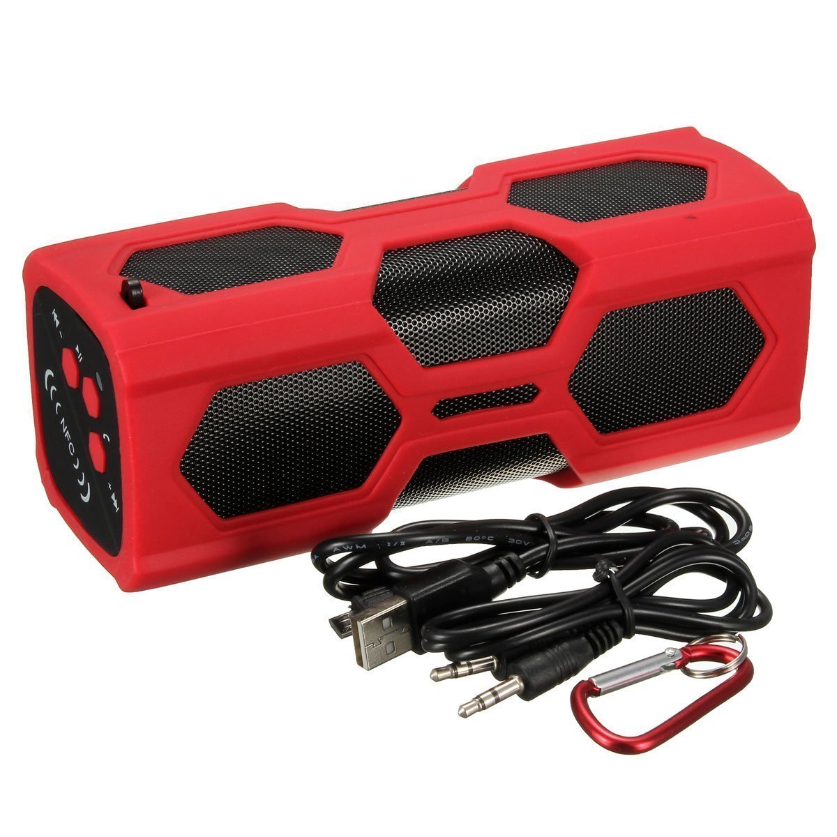 PYRUS Outdoor Bluetooth Speaker 3600mAh Portable Power Bank Wireless Speakers, Bluetooth 4.0