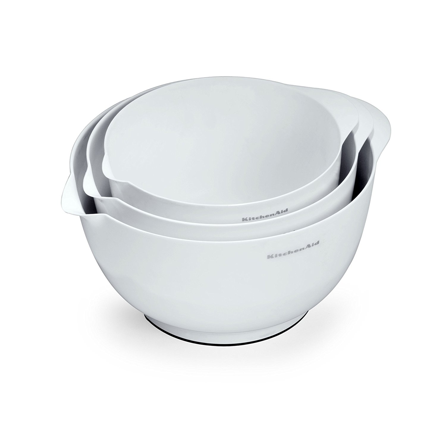 KitchenAid Classic Mixing Bowls (Red, Set of 3) N6 free image download